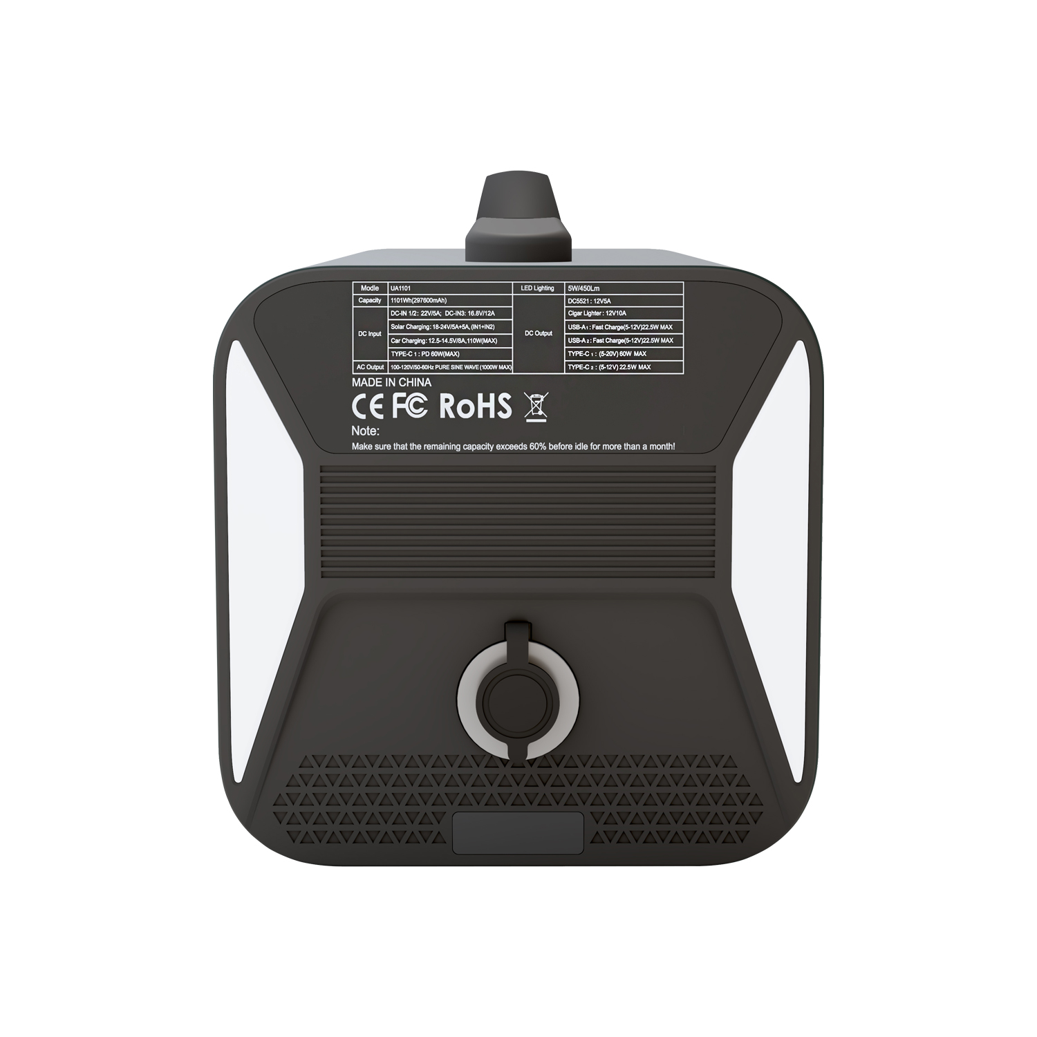 盛玖 I 高性能 I 1000W 1000Wh 露营 便携式储能电池